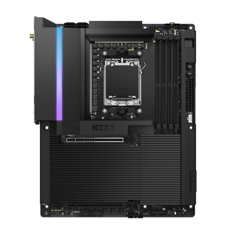 NZXT N9 X870E - Black, ATX-emolevy
