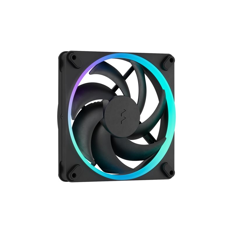 Fractal Design Momentum 14 RGB - Black, 140mm PWM-laitetuuletin, musta
