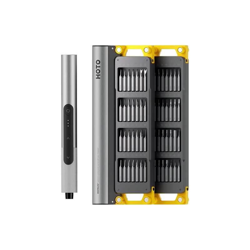 Hoto SNAPBLOQ S-A01 Electric Precision Screwdriver Master Set, sähköinen tarkkuusruuvimeisselisarja, harm
