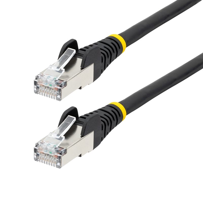 StarTech.com S/FTP Cat6a suojattu laitekaapeli, LSZH, 10m, musta