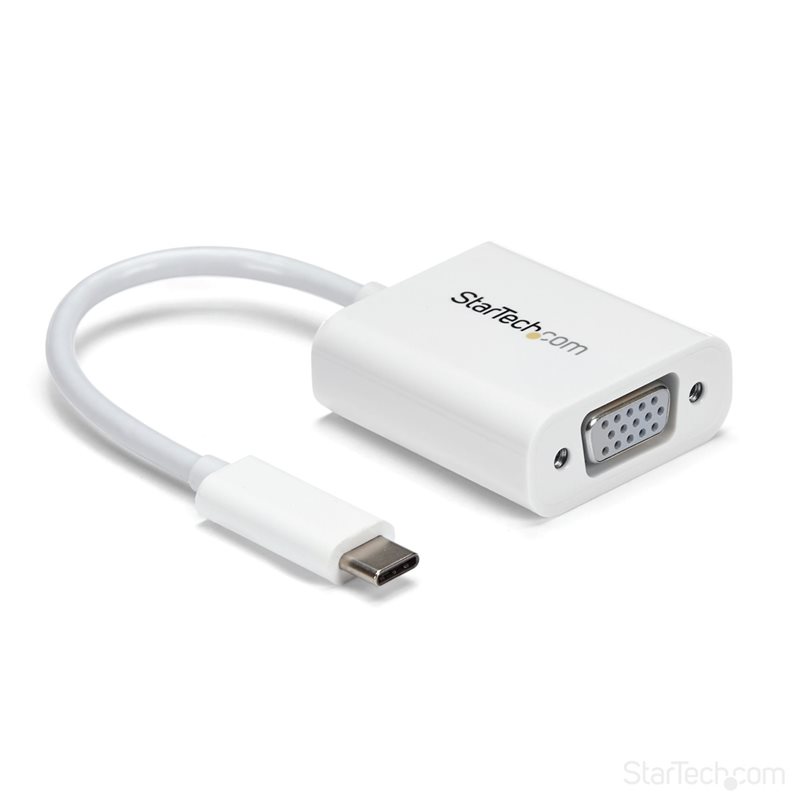StarTech.com USB-C - VGA -adapteri, valkoinen