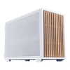 Lian Li Dan Cases B4 Wood, mATX-kotelo, valkoinen