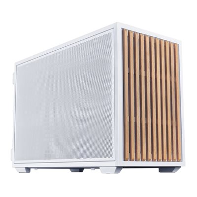 Lian Li Dan Cases B4 Wood, mATX-kotelo, valkoinen