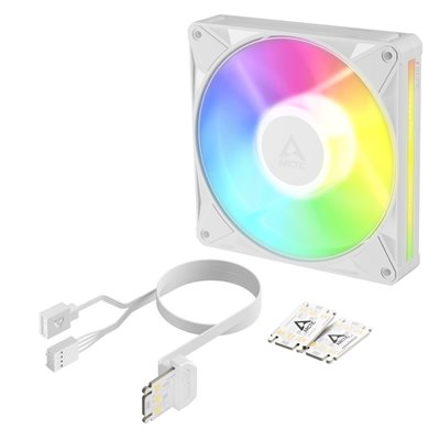 ARCTIC BioniX P14 A-RGB (White), 140mm PWM-laitetuuletin, valkoinen