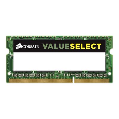 Corsair 4GB (1 x 4GB), DDR3 1600MHz, SODIMM, CL9, 1.35V