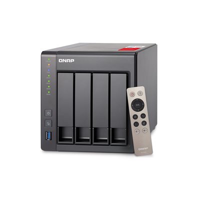 QNAP TS-451+ NAS-asema, 8GB, musta