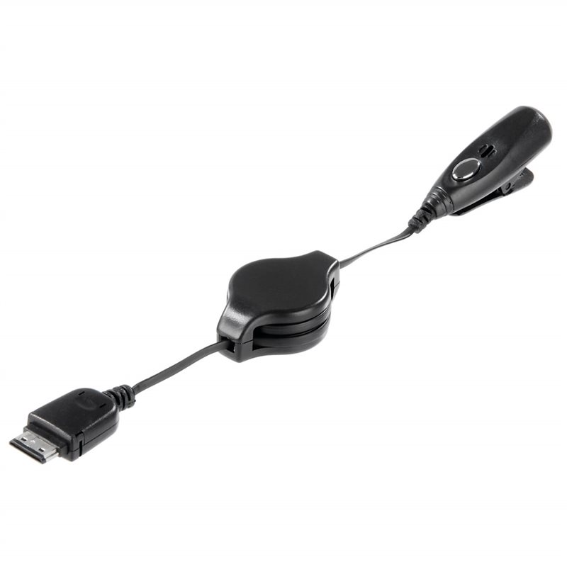 Hama Micro USB -> 3.5mm -adapteri, maks. 70cm, musta