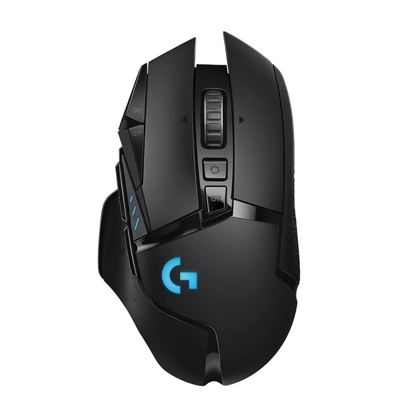 Logitech (Outlet) G502 LIGHTSPEED, langaton pelihiiri, HERO 25k -sensori, musta