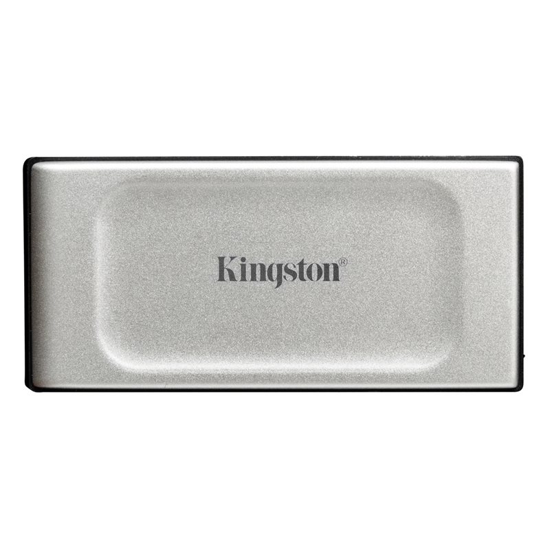 Kingston 4000GB XS2000 Portable SSD, ulkoinen SSD-levy, USB 3.2 Gen 2x2, 2000/2000 MB/s, harmaa/musta