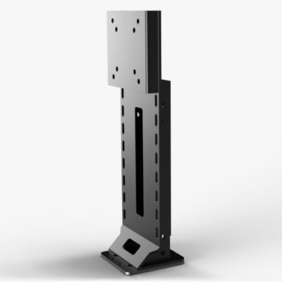 Trak Racer Integroitu yhden monitorin jalusta Trak Racer TR8 Pro - jopa 70" näyttöön asti