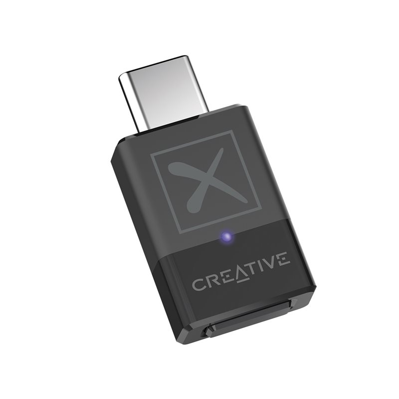 Creative BT-W5, älykäs Bluetooth 5.3 -äänilähetin aptX Adaptivella, USB-C