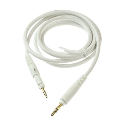 Audio-Technica M40x/50x/70x suora audiokaapeli, 1,2m, valkoinen