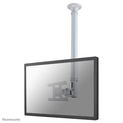 Neomounts 10-30" Flat Screen Ceiling Mount, -kattoteline 79-129cm, hopea