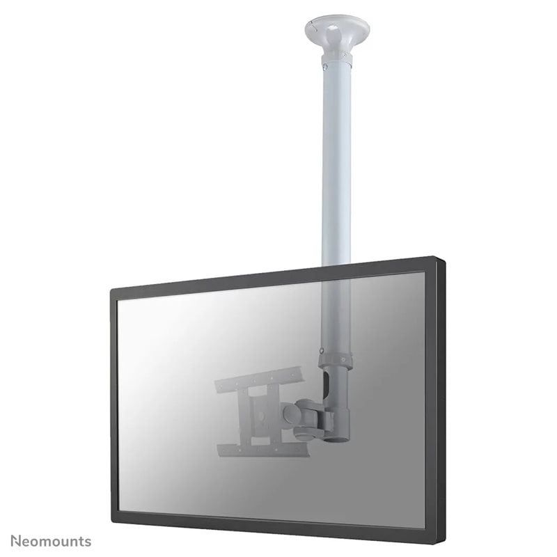 Neomounts by Newstar 10-30" Flat Screen Ceiling Mount, -kattoteline 79-129cm, hopea