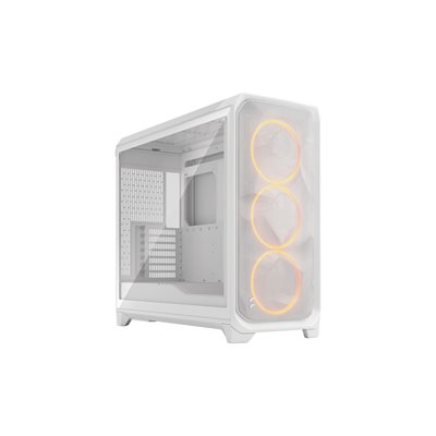 Fractal Design Meshify 3 XL - White RGB TG Clear Tint, ikkunallinen tornikotelo, valkoinen