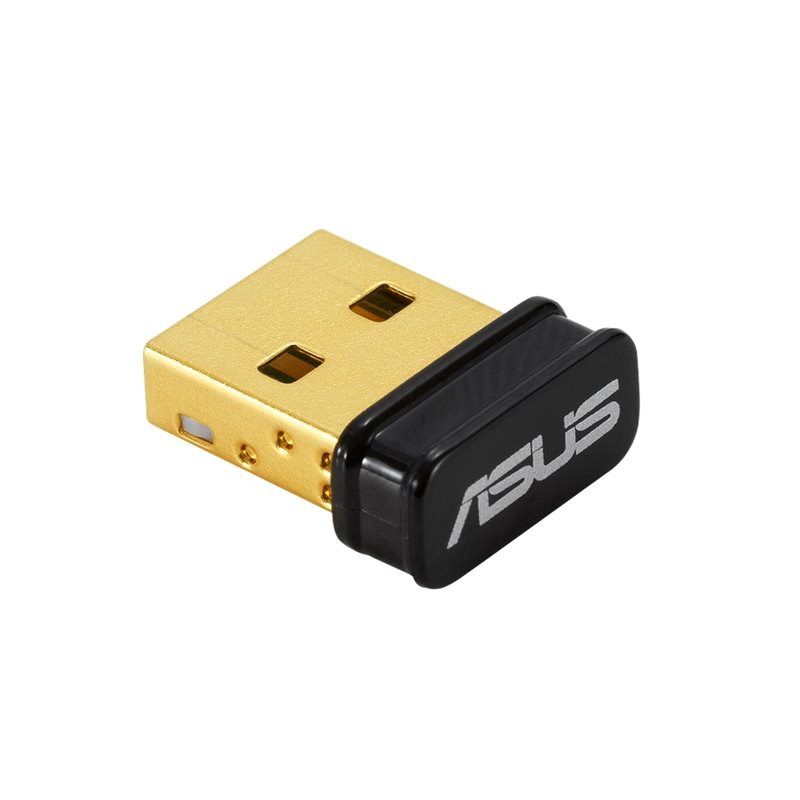 Asus USB-BT500, Bluetooth 5.0 -adapteri, USB-A, musta