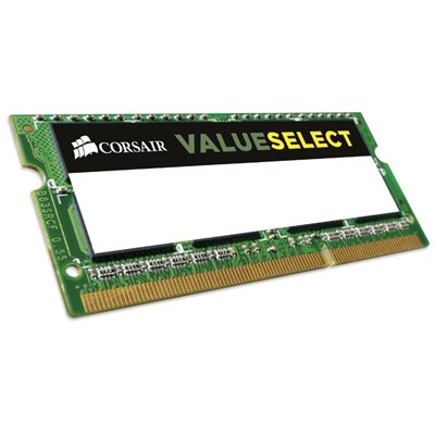 Corsair 4GB (1 x 4GB), DDR3 1333MHz, SODIMM, CL9, 1.35V