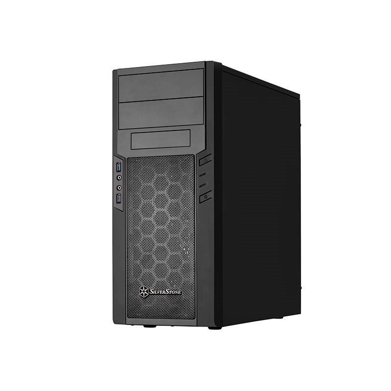 SilverStone (Outlet) PS13B ATX -kotelo, musta