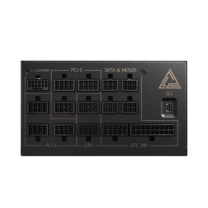 MSI 1300W MEG Ai1300P PCIE5, modulaarinen ATX-virtalähde, PCIe 5.0, 80 Platinum - Kuva 2