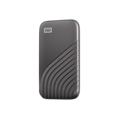 Western Digital 2TB My Passport SSD, ulkoinen SSD-levy, USB 3.2 Gen 2, Space Gray