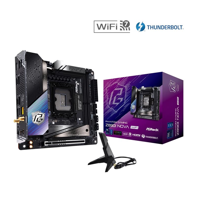 ASRock Z890I Nova WiFi, Mini-ITX -emolevy