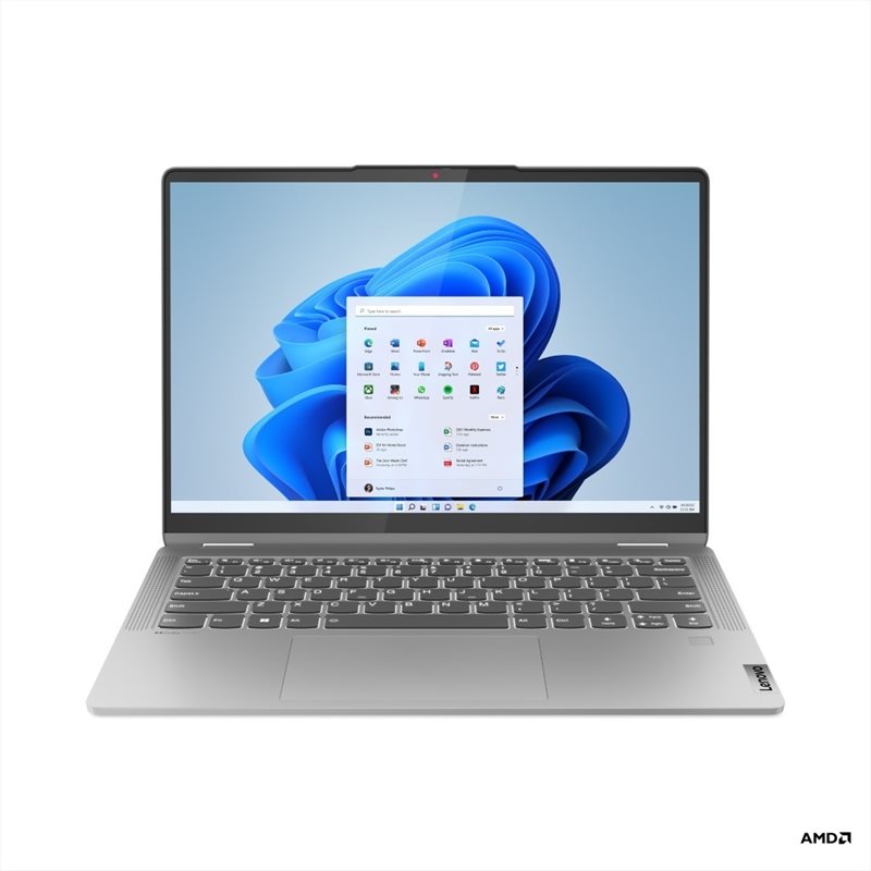 Lenovo 14" IdeaPad Flex 5 14ABR8, kannettava tietokone, Arctic Grey