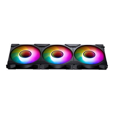 Phanteks (Outlet) M25-120 Gen2 Reverse D-RGB - Triple Pack, 120mm PWM-laitetuuletinsarja, musta