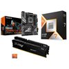 Gigabyte B650 GAMING X AX V2 + Ryzen 7 9800X3D + 32GB DDR5 6000MHz -tuotepaketti