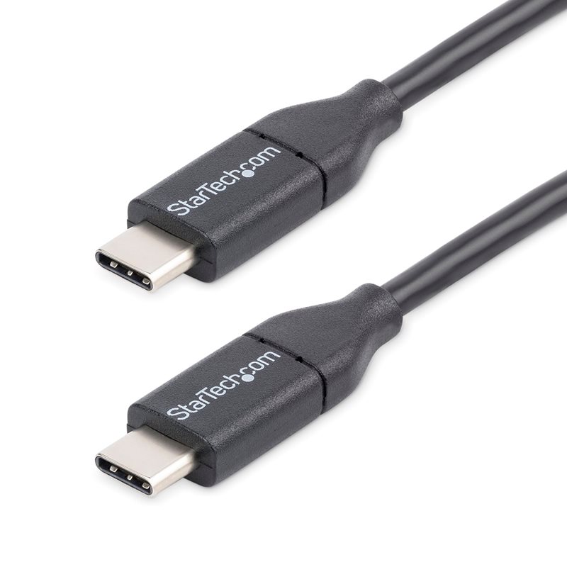 StarTech.com 2.0 USB-C -kaapeli, PD 60W, 2m, musta