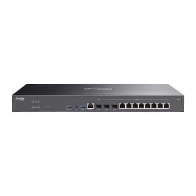 TP-Link Omada ER8411, 10G VPN -reititin, musta