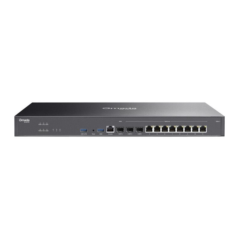 TP-Link Omada ER8411, 10G VPN -reititin, musta
