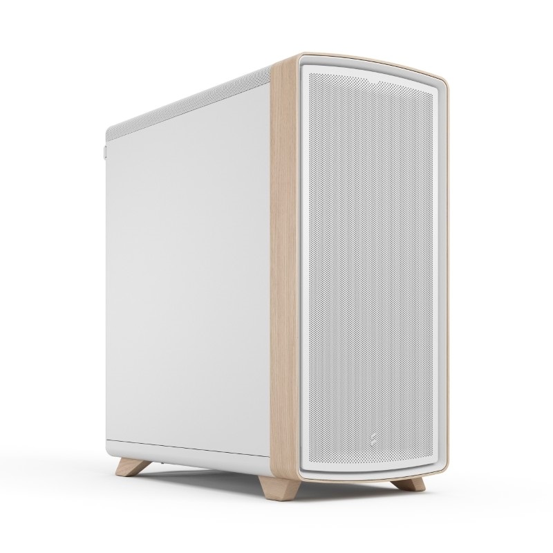 Fractal Design Summit - Chalk White Solid, miditornikotelo, valkoinen