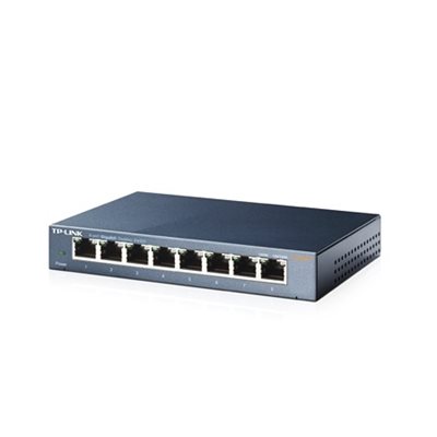 TP-Link TL-SG108, 8-porttinen kytkin, 1Gbit
