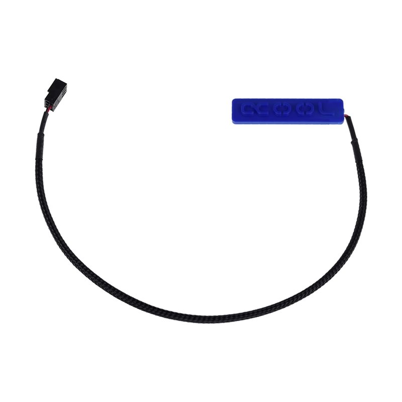 Alphacool Valaistu LED -logo, sininen (Valkoinen LED)