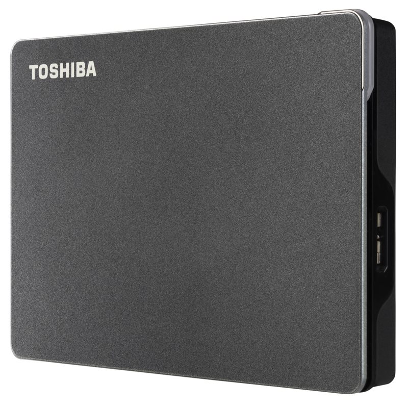Toshiba 4TB Canvio Gaming, ulkoinen 2.5" kiintolevy, USB 3.2 Gen1, musta