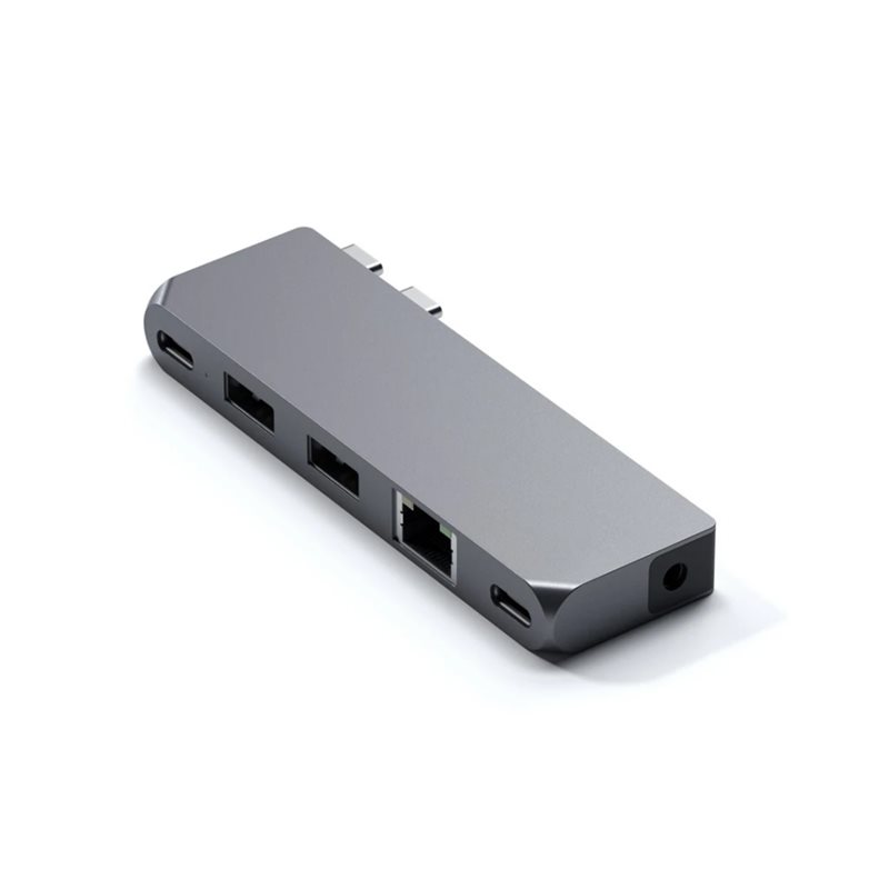 Satechi Pro Hub Mini USB Type-C -porttitoistin, Space Gray