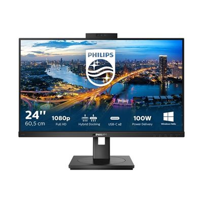 Philips 23,8" B Line 243B1JH, Full HD -monitori, musta