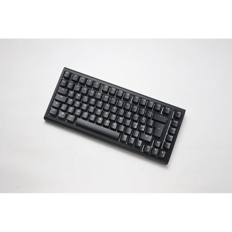 Ducky ProjectD Tinker 75 Pre-Built, mekaaninen näppäimistö, 75%, ISO, MX Cherry Blue, musta - Kuva 2