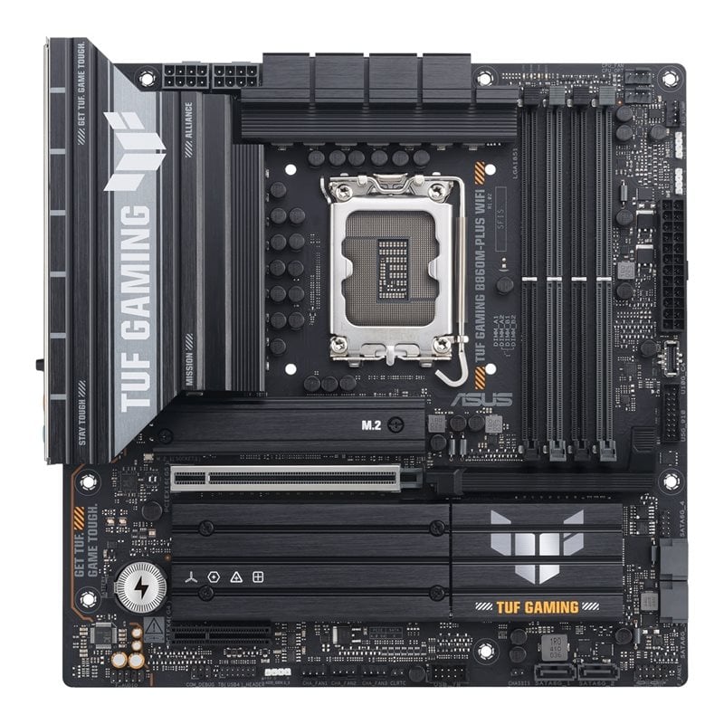 Asus TUF GAMING B860M-PLUS WIFI, mATX-emolevy