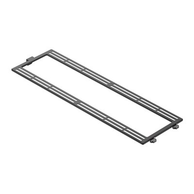 HAVN Tuuletinkiinnike HS 420-koteloon, HS 420 Bottom Fan Bracket, musta