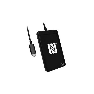 ACS USB NFC Reader III -NFC-kortinlukija, USB-C, musta