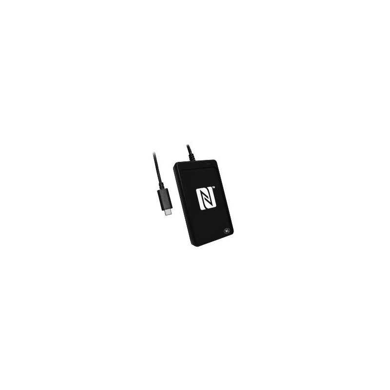 ACS USB NFC Reader III -NFC-kortinlukija, USB-C, musta