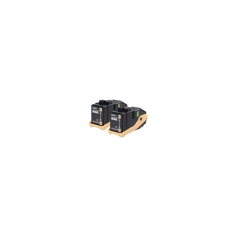 Epson AL-C9300N, Laserväri, Musta, Twinpack