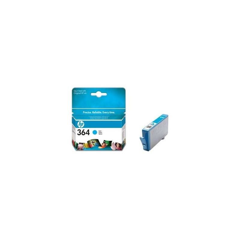 HP Hp 364 Syaani Ink Cartr. W/vivera Ink