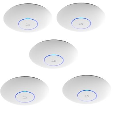Ubiquiti UniFi AP AC PRO, 80211ac PRO Access Point, 5-pack, valkoinen