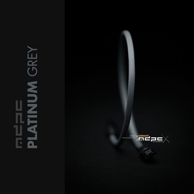 MDPC-X Sleeve Medium -modaussukka, 1m, platininanharmaa