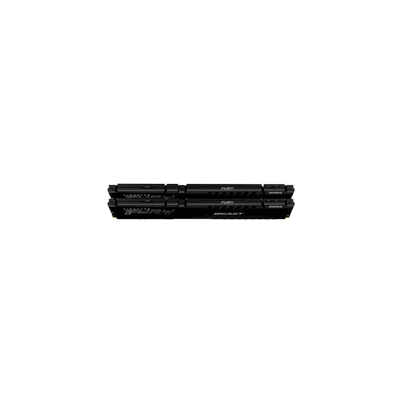 Kingston 32GB (2 x 16GB) FURY Beast, DDR5 5200MHz, CL40, 1.25V, musta - Kuva 2