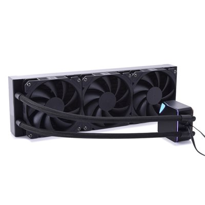 Alphacool Core Ocean T38 AIO 360mm nestejäähdytysratkaisu prosessorille, musta