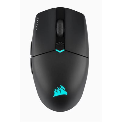 Corsair Katar Elite Wireless, langaton pelihiiri, 26 000 DPI, musta