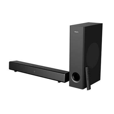 Creative Stage 360, 2.1 Soundbar, Dolby Atmos, Bluetooth 5.0, HDMI-Arc, musta